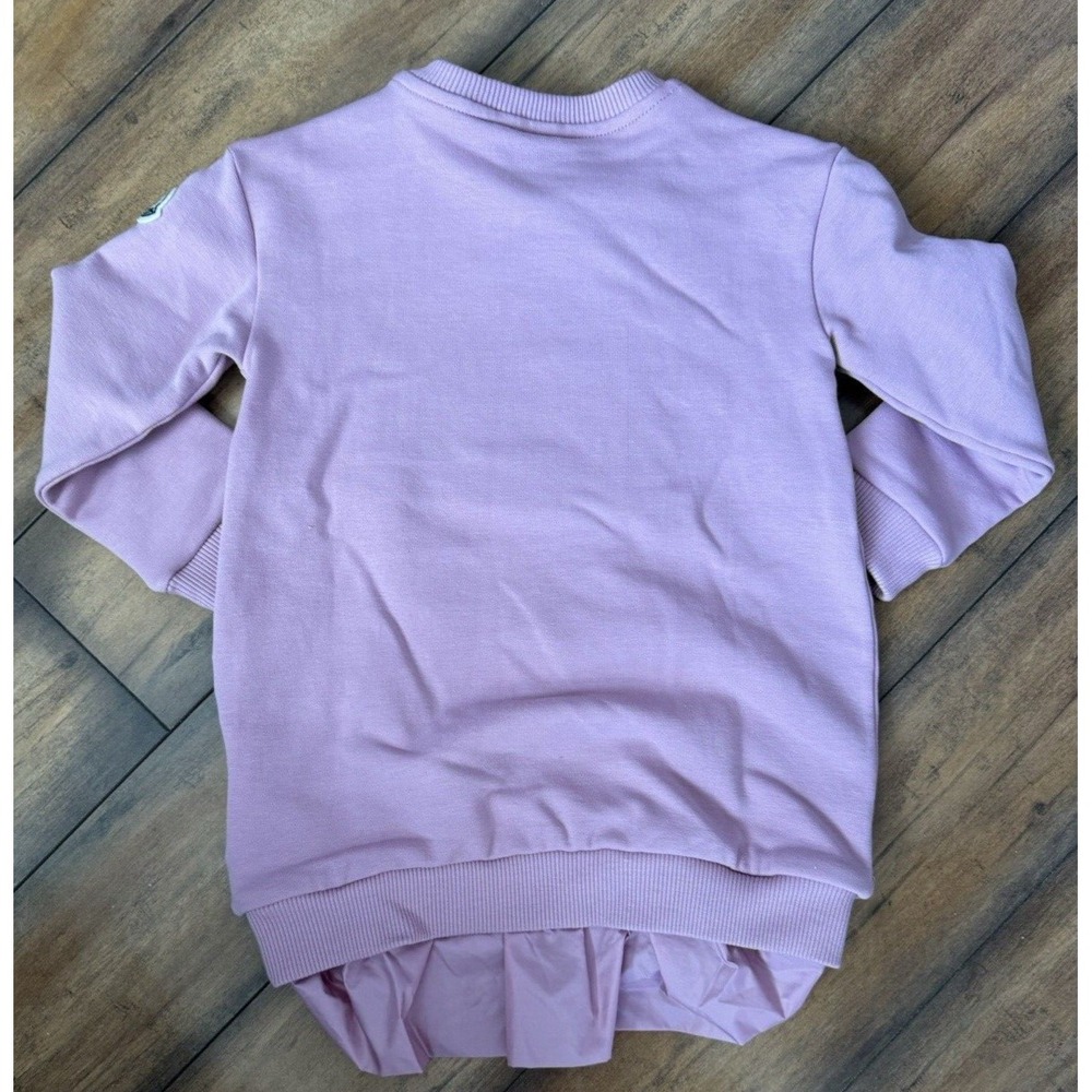 Moncler‎ Kids Sweatshirt Dress Pink Size 2Y 2 Years NEW $270 - Picture 8 of 8